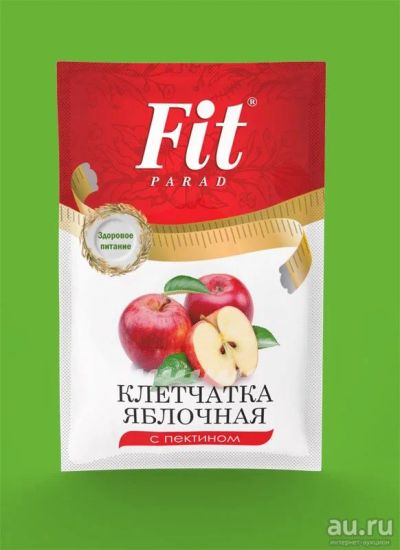 Лот: 17520408. Фото: 1. FitParad Клетчатка яблочная с... Спортивное питание, витамины