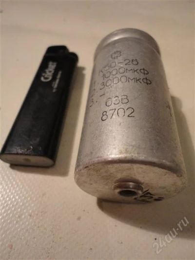 Лот: 1331886. Фото: 1. Конденсатор К50-26 1000мкФ (1... Конденсаторы
