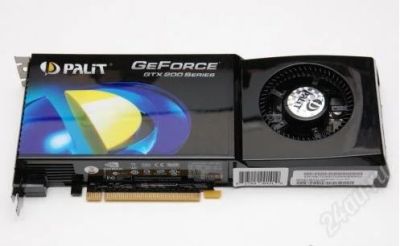 Лот: 2743713. Фото: 1. Palit GeForce GTX 280. Видеокарты