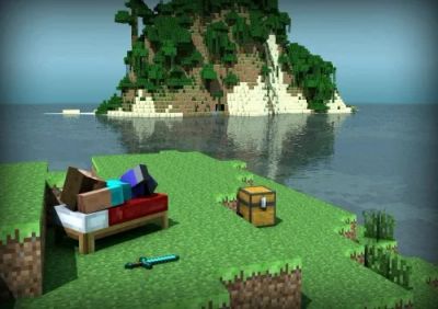 Лот: 4451831. Фото: 1. Коврик для мыши "Minecraft" Отдых... Коврики