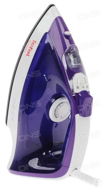 Лот: 16181639. Фото: 1. Новый Утюг Tefal FV1526E2 фиолетовый... Утюги, парогенераторы, отпариватели