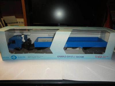 Лот: 8956122. Фото: 1. Камаз 5410 тягач с п/п (полностью... Автомоделизм