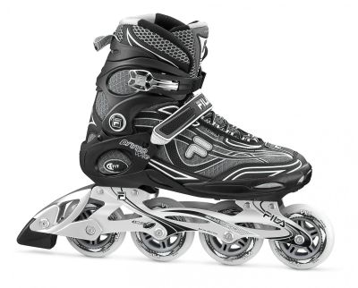 Лот: 12206424. Фото: 1. Ролики FILA/PRIMO AIR WAVE BLACK... Роликовые коньки, скейтборды, самокаты