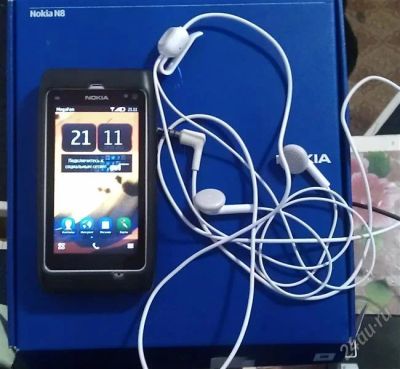 Лот: 2038089. Фото: 1. Продам Nokia N8 16GB silver Документы. Смартфоны
