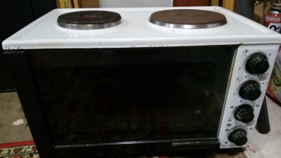 Лот: 8127663. Фото: 1. Печь двухкомфорочная с духовкой. Микроволновки, мини-печи