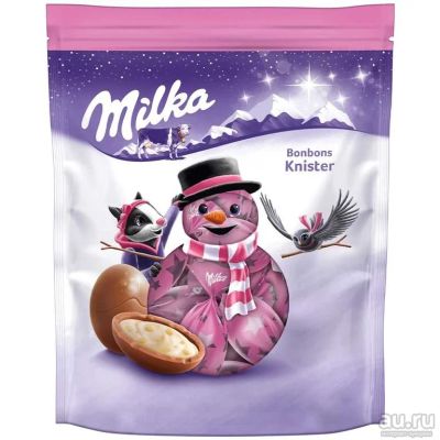 Лот: 14935275. Фото: 1. Шоколадные яйца Milka Bonbons... Красноярск