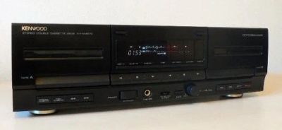 Лот: 7578605. Фото: 1. kenwood kx-w4070 2-кассетная дека. Кассетные деки, магнитофоны