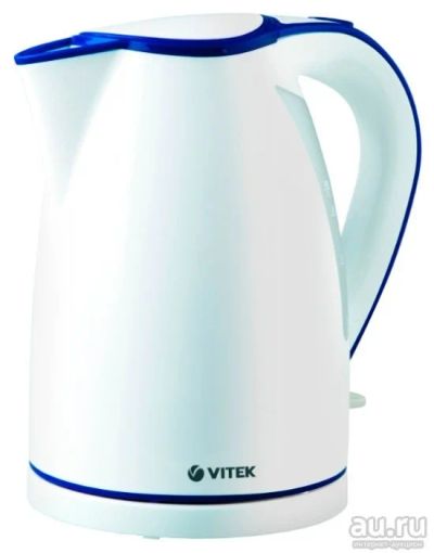 Лот: 8891723. Фото: 1. Чайник VITEK VT-1107 (1.7л, 2200Вт... Чайники, кофемашины, кулеры