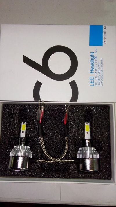 Лот: 16168884. Фото: 1. Светодиодная LED лампа C6-H3 автосвет. Светодиоды