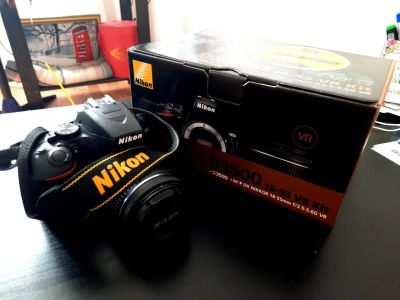 Лот: 16254396. Фото: 1. Фотоаппарат Nikon D3500 Kit. Цифровые зеркальные