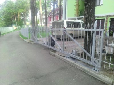Лот: 4467391. Фото: 1. Откатные Нестандартные Ворота. Ворота, заборы, шлагбаумы