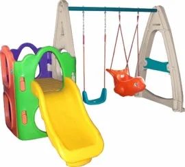Лот: 9443604. Фото: 1. Игровой комплекс пластиковый LA-610. Детские спортивные комплексы, батуты