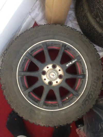 Лот: 10997249. Фото: 1. Шины на дисках GTR Sport R14 185... Шины на дисках