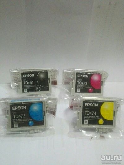 Лот: 16697495. Фото: 1. Комплект картриджей Epson T046... Картриджи, расходные материалы