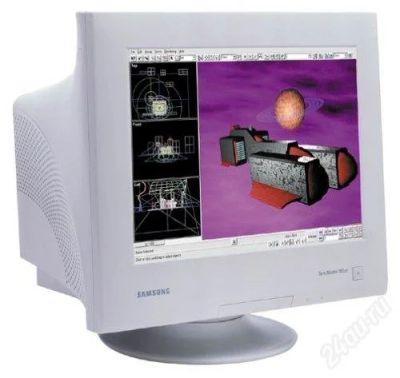 Лот: 2360118. Фото: 1. Крупнокалиберный 19" монитор Samsung. ЭЛТ-мониторы