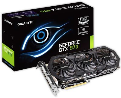 Лот: 15764123. Фото: 1. Gigabyte GeForce GTX 970 WindForce... Видеокарты