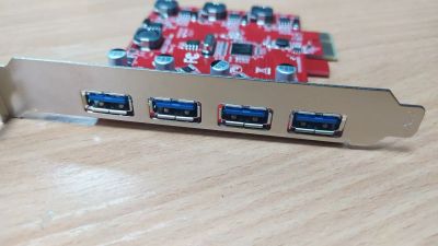 Лот: 23247776. Фото: 1. Контроллер USB 3.0 (добавляет... Платы расширения, контроллеры, доп. порты