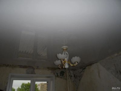 Лот: 9055735. Фото: 1. Натяжной потлок в комнату спальню... Подвесные потолки, гипсокартон