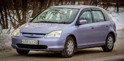 Лот: 3600806. Фото: 1. Honda Civic Хэтчбэк 2001г. Автомобили