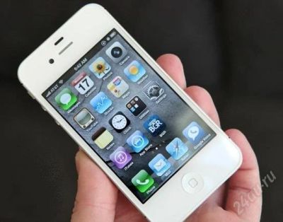 Лот: 2579457. Фото: 1. iPhone 4s 32GB белый. Смартфоны