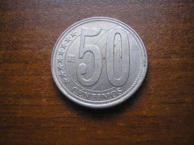 Лот: 8287689. Фото: 1. 50 сентимо 2007 года. Венесуэла... Америка