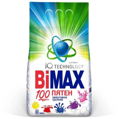 Лот: 24093048. Фото: 1. Стиральный порошок BiMAX, 3 кг... Бытовая химия