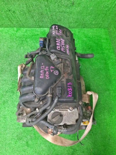 Лот: 16652376. Фото: 1. Двигатель Nissan March BNK12 CR14DE... Двигатель и элементы двигателя