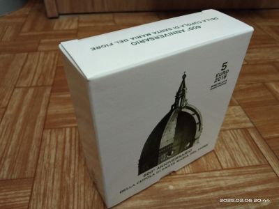 Лот: 25001637. Фото: 1. Ватикан 5 евро 2018 Proof 600... Европа