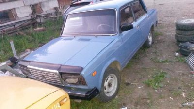 Лот: 5724111. Фото: 1. Ваз 2107 синяя (только кузов). Кузов