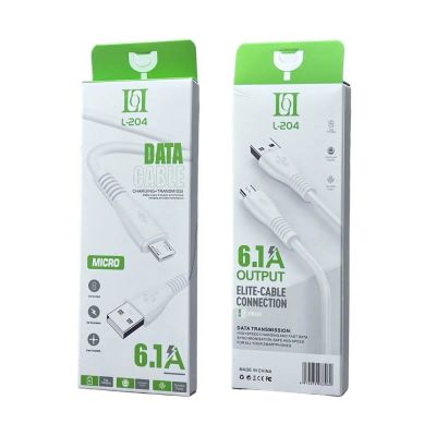 Лот: 22169851. Фото: 1. Кабель LoL MICRO USB L-204 6.1A... Дата-кабели, переходники
