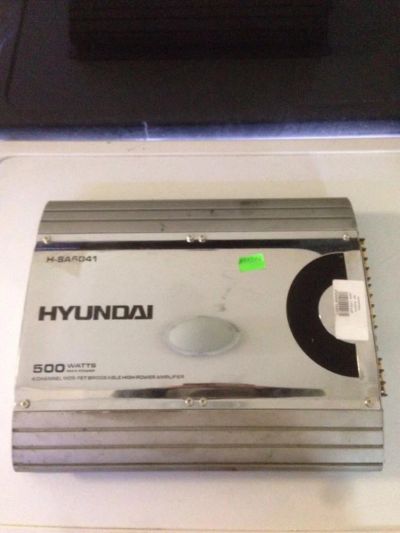 Лот: 6942589. Фото: 1. усилитель hyundai. Усилители