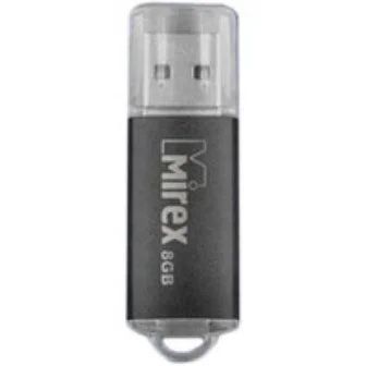 Лот: 9138498. Фото: 1. 8Gb Usb Flash, Mirex Unit Black... USB-флеш карты