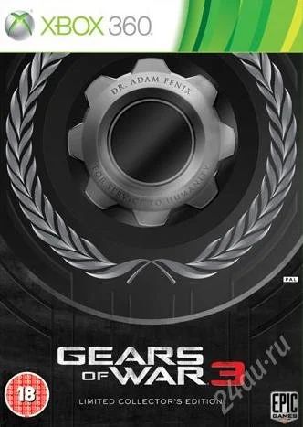 Лот: 1253163. Фото: 1. Gears of War 3. Limited Edition... Игры для консолей