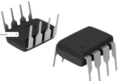 Лот: 24418263. Фото: 1. Оптрон HCPL-3120 A3120 DIP-8... Микросхемы