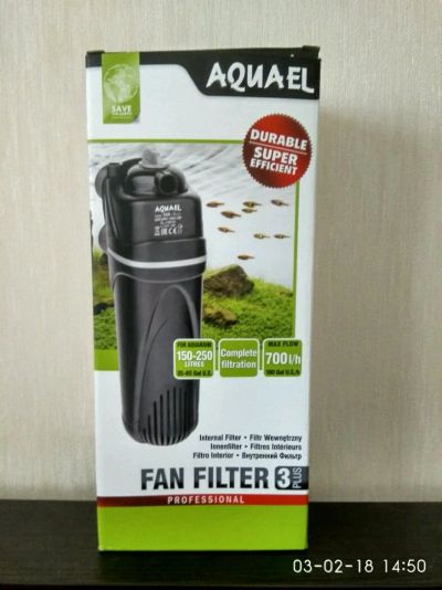 Лот: 10987598. Фото: 1. Фильтр внутренний Aquael Fan Filter... Оборудование