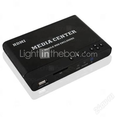 Лот: 1739762. Фото: 1. HDMI медиацентр + 250 гиг винт... Другое (тв и видео)