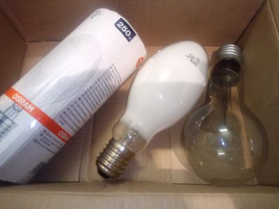 Лот: 22351267. Фото: 1. Лампа ртутная ДРВ Osram HWL 250W... Лампочки