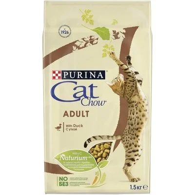 Лот: 15828449. Фото: 1. Сухой корм Purina Cat Chow Adult... Корма