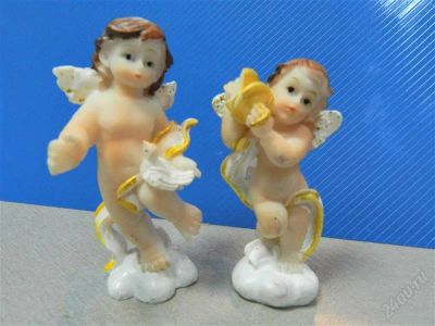 Лот: 2242471. Фото: 1. Ангелочки. Новые. Фигурки, статуэтки