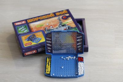 Лот: 8288202. Фото: 1. Морской бой, настольная игра. Детские настольные игры