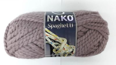 Лот: 8017853. Фото: 1. Пряжа Nako Spaghetti состав 75... Ткани, нитки, пряжа