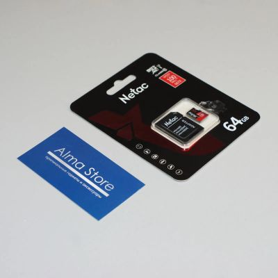 Лот: 20743939. Фото: 1. [Новая] Карта памяти MicroSD Netac... Карты памяти