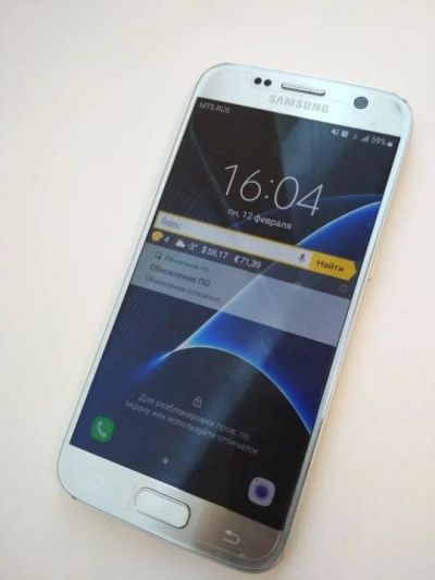 Лот: 11102407. Фото: 1. Samsung Galaxy S7 с чеком. Смартфоны