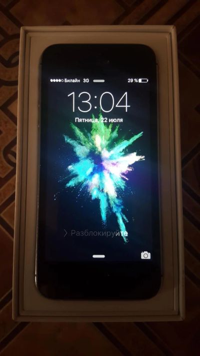 Лот: 7881659. Фото: 1. Iphone 5s 16gb space gray. Смартфоны