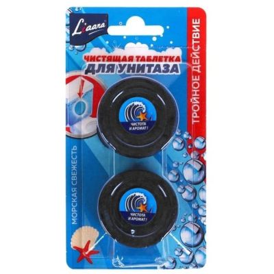 Лот: 24116733. Фото: 1. Таблетка для сливного бачка Liaara... Бытовая химия