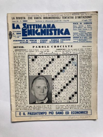 Лот: 23280583. Фото: 1. Еженедельные головоломки (La Settimana... Публицистика, документальная проза