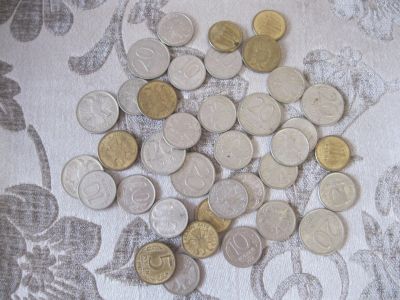 Лот: 12037909. Фото: 1. монеты 1992-93гг, цена за все. Наборы монет