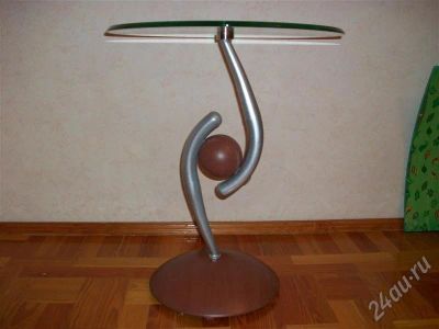 Лот: 694080. Фото: 1. Стол Метал Стекло. Другое (мебель)