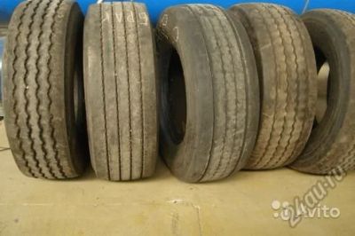 Лот: 5902437. Фото: 1. Лысые резанные шины 9 шт от Камаза. Шины
