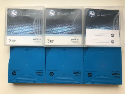 Лот: 23228538. Фото: 1. Картридж для стримера HP LTO5... СХД